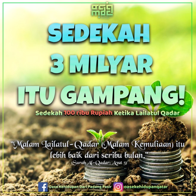 SEDEKAH 3 MILYAR 2020